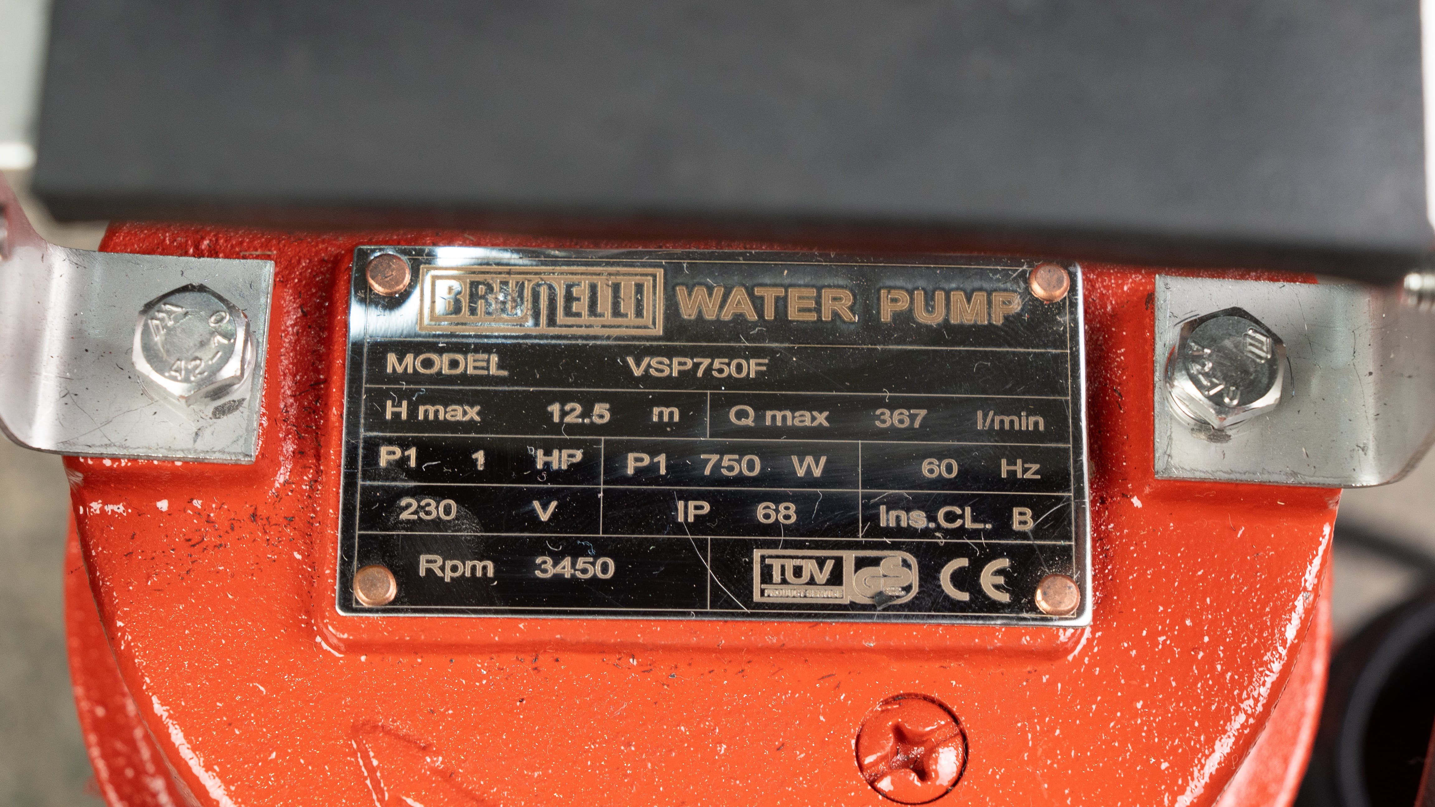 BOMBA SUMERGIBLE PARA AGUAS RESIDUALES BRUNELLI VSP750F - imagen adicional 1