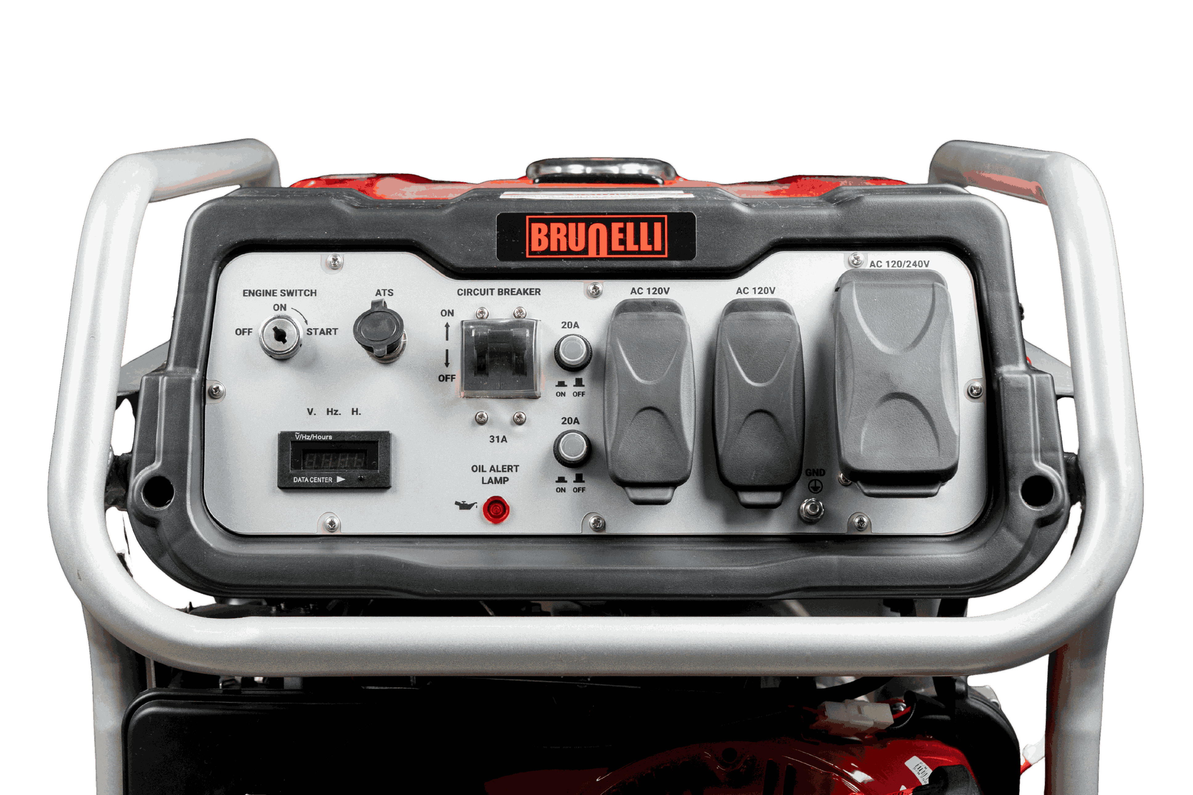 GENERADOR A GASOLINA BRUNELLI BG12000 CON ATS - imagen adicional 1