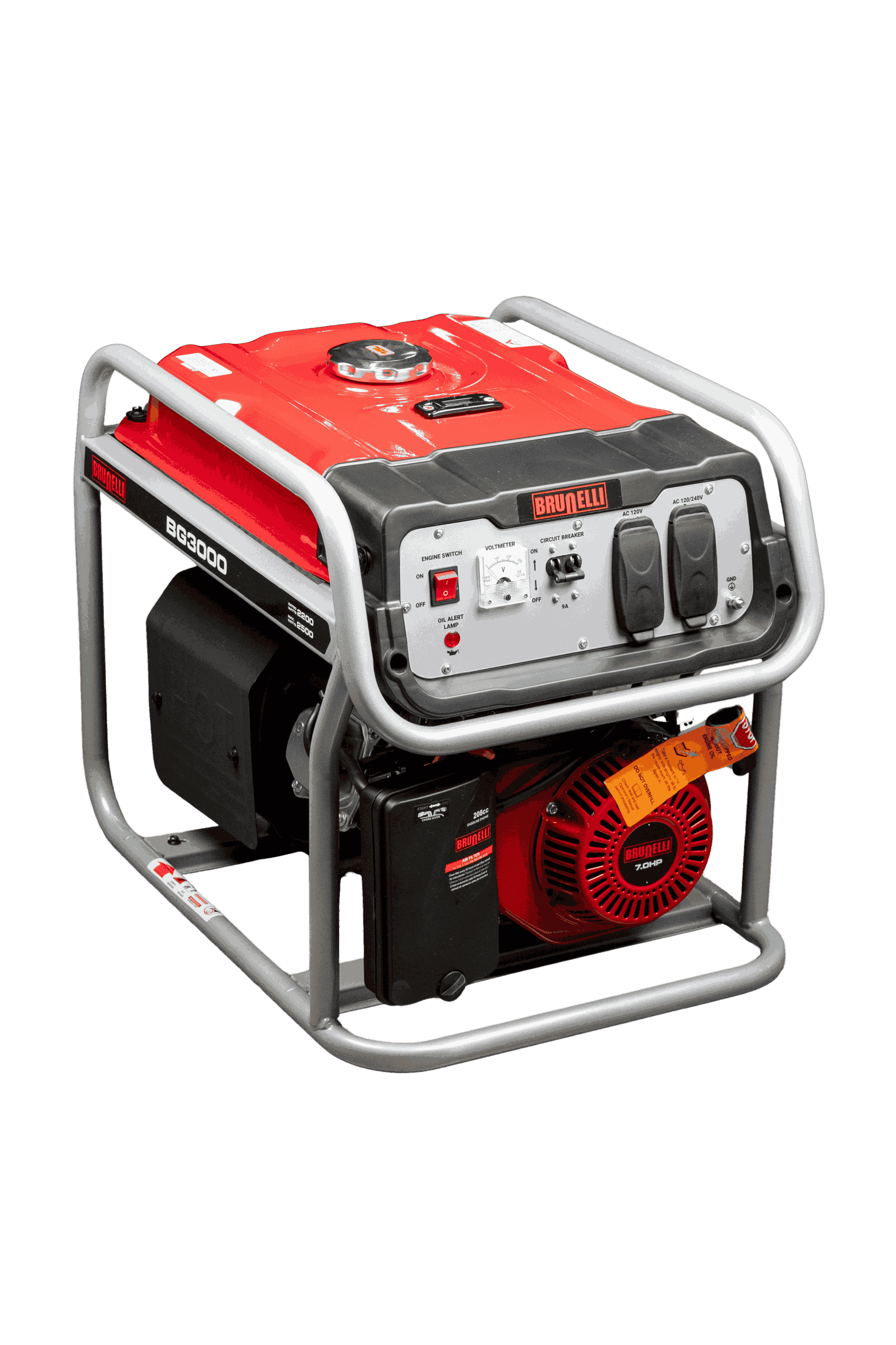 GENERADOR A GASOLINA BRUNELLI BG3000