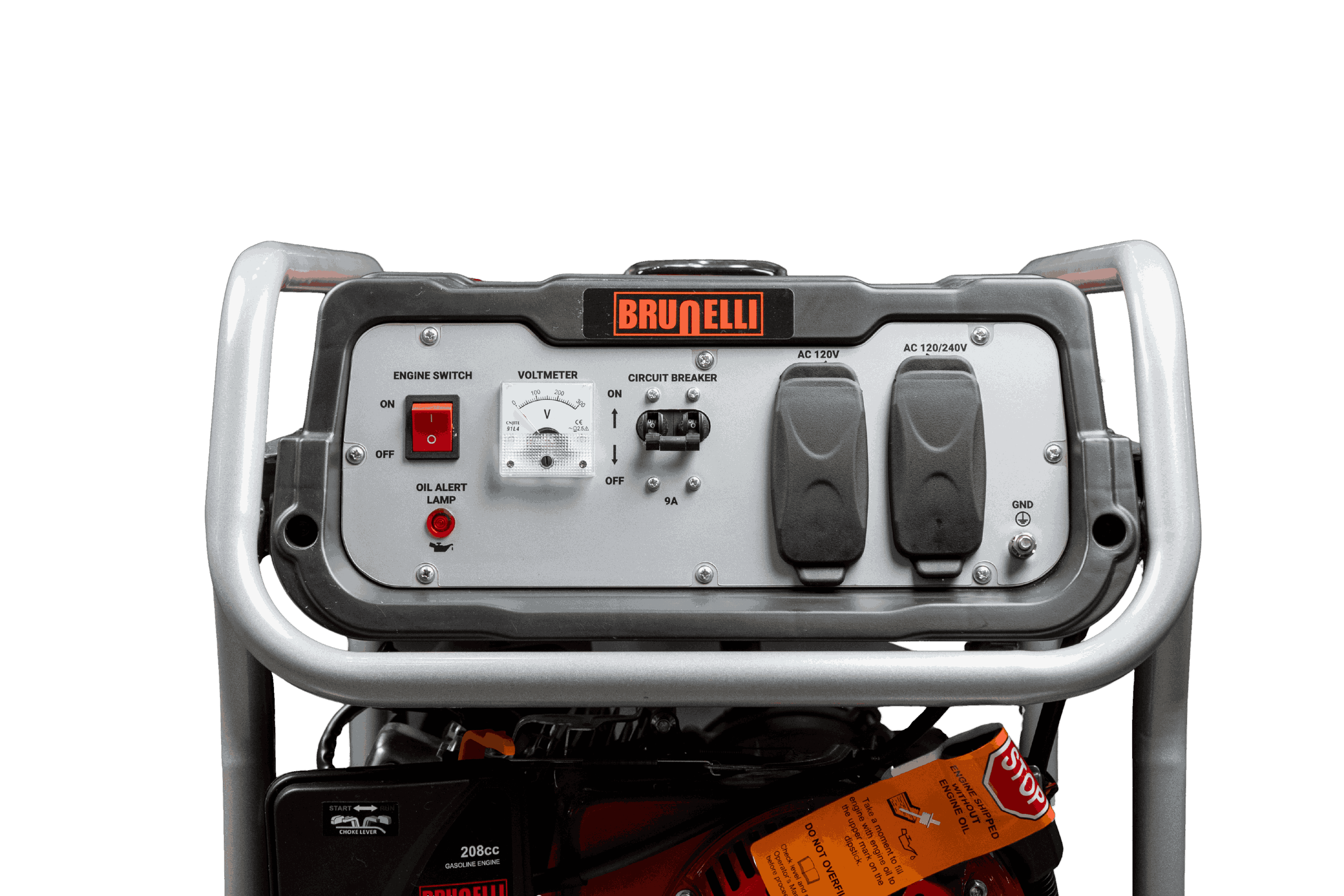 GENERADOR A GASOLINA BRUNELLI BG3000 - imagen adicional 1