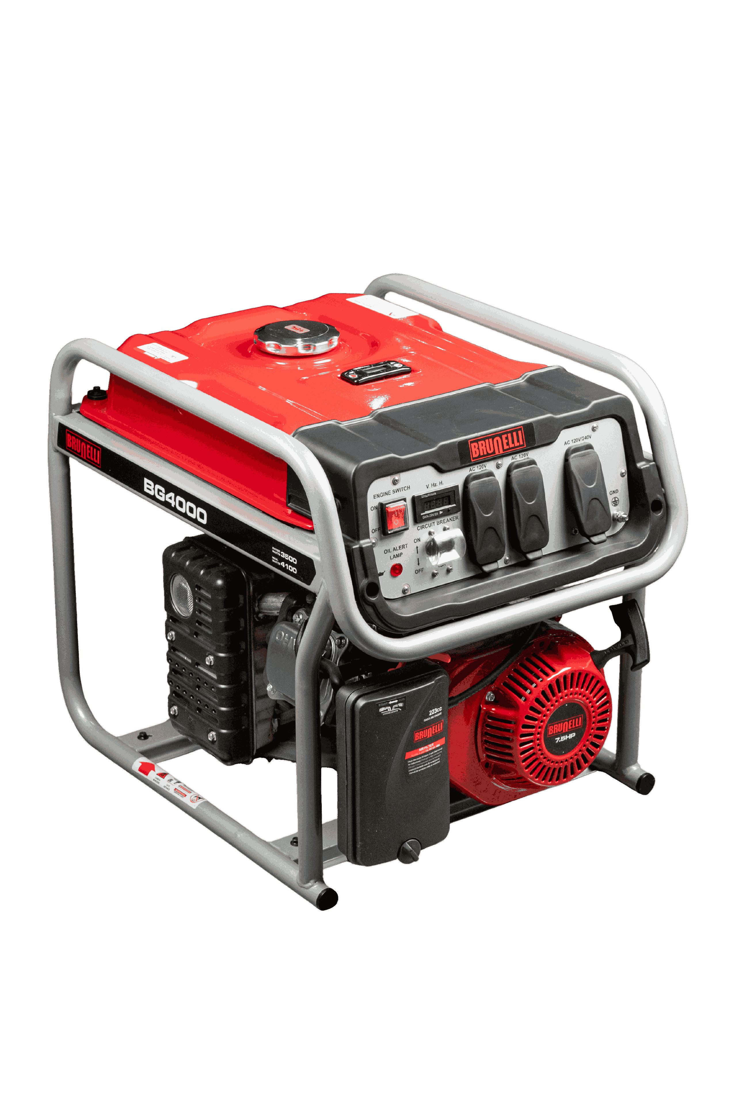 GENERADOR A GASOLINA BRUNELLI BG4000